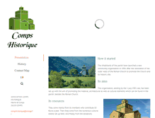 Tablet Screenshot of compshistorique.fr
